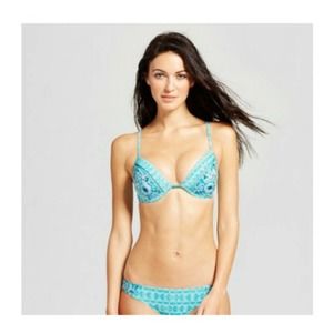 Women's Shore Light Lift Macramé  Back Bikini Top